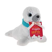 Microwaveable Snuggable Reusable Animal Teddy Hottie (Seal)