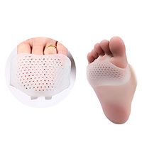 Metatarsal Pads Ball of Foot Cushions, Zhengpin Honeycomb Forefoot Pad Anti-Slip Cushion Silicone Breathable Code Anti-Pain Foot Pad Ladies High Heel Insole