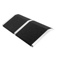 8" x 32" Aluminum Threshold Wheelchair Walker Casters Ramp Doorway Access Home Door Portable Anti Slip