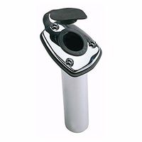 Perko 1205DP0CHR Angled Flush Mount Rod Holder by Perko