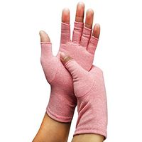 BUYITNOW Arthritis Gloves, Open Finger Compression Hand Gloves for Rheumatoid and Osteoarthritis, Joint Pain Relief for Men & Women