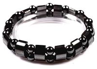 Men's/Women's Hematite Metal Magnetic Therapy Bracelets - 10 pcs