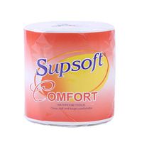 QUICATCH Paper Towels Roll, Soft Toilet Paper, White Paper Towels, Household Three-Layer Bath Tissue Toilet Paper, 10PC (Multicolor)