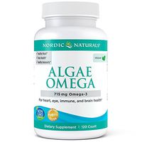 Nordic Naturals Algae Omega - Vegetarian Omega-3 Supplement for Eye Health, Heart Health, and Optimal Wellness*, 120 Count