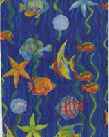 Tropical Ocean Fish Tissue Wrapping Paper-20 Sheets