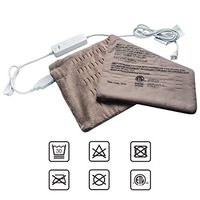 King Size Heating Pad for Back/Waist/Abdomen/Shoulder Pain Relief- 12" x 24" Moist and Dry Heat Therapy with Auto-Off and Machine Washable Hot Heated Pad by GOQOTOMO-HP001