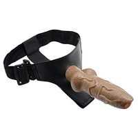 Vitality Stick Massager Huge 10.6 Inches Thick Very Strange Couple Leisure Interactive Toys Sturdy Waterproof Portable Hands-Free Toys (Color : Brown)