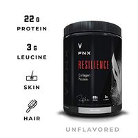 FNX Collagen Protein for Hair Skin Nails & Joints; Brooke Ence Signature Line- 30 Servings (29oz) - 22 Grams Protein (Hydrolyzed Collagen) + 3 Grams Fermented Leucine; Keto Friendly (Unflavored)