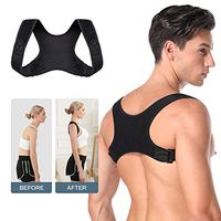 Posture Corrector for Men and Women Updated Adjustable Upper Back Brace for Back Brace for Clavicle Support and Providing Pain Relief from Neck Back and Shoulder