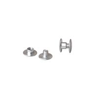 3/16 in. Aluminum Chicago Screws/Screw Posts (Qty 100 Sets)