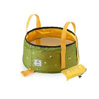 WUZHONGDIAN Foldable Washbasin, Portable Travel Outdoor Laundry Bag, Foot Bath Barrel, Silicone Washbasin, Multiple Colors Ice buckets, dining and entertainment, home kitche