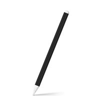 igsticker Ultra Thin Protective Body Stickers Skins Universal Decal Cover for Apple Pencil 2nd Generation (Apple Pencil Not Included) 009016 Simple　Plain　Black