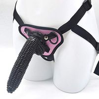 6.3 Inch Lifelike Wearable Hands-Free Štráp-õn Adjustable Soft Flexible Ďìld`ɔ Silicone Super 100% Waterproof Tool for Women Beginners HHC14