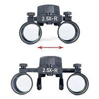 Aries Outlets 2.5X-R Surgical Medical Binocular Clip Loupes Lab Head Magnifier DY-109