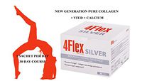 4 Flex Silver 30 sachets Collagen HYDROLYZATE Fortigel® +VIT D+ Calcium