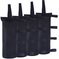 ABCCANOPY Heavy Duty Premium Instant Shelters Gazebo Weight Bags for Pop up Canopy, Outdoor Patio, Backyard - Set of 4-40lb Capacity per Bag