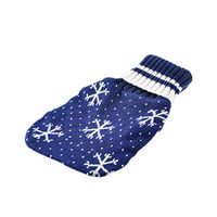 Beautyflier Christmas Snow Hot Water Bottle Knit Cover for 1000ml Rubber Warmer Hot Heat Water Bottle Bag(Only Cover)