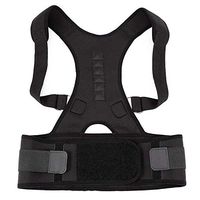 Adjustable Male Female Magnetic Therapy Posture Corrector Brace 10 Magnets Shoulder Back Support Belt