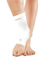 Tommie Copper Women's Recovery Thrive Ankle Sleeve, White, Large