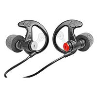 Earpro Sonic Defenders Ultra Foam-Tipped Earplugs (EP7), 28 dB, Large, Black, 1 Pair