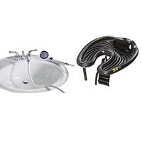 SmarterFresh Sink Hose Sprayer Attachment, Hair Washing Handshower Faucet Rinser Extension for Utility Room, Bathroom, Laundry Tub (Sink Hose Sprayer with Mobile Salon)