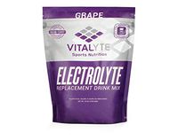 Vitalyte Natural Electrolyte Powder Drink Mix, Gluten Free, 80 Servings Per Container (GRAPE-2PACK)