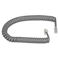 Black Box Network Services Handset Cord Dark Gray 25 Ft.