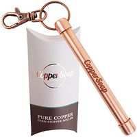Copper Germ Stopper Hand Roller by CopperSoap | Natural Alternative to Kill Germs | Pure Antimicrobial Copper Made in The USA | Cold Zapper