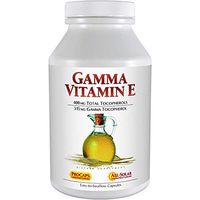 Andrew Lessman Gamma Vitamin E 30 Softgels – 315 mg Gamma Tocopherol, Protective Vitamin E. Four High Potency Forms of Natural Tocopherols. Powerful Anti-oxidant. No Synthetic Forms, No Additives