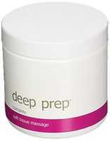 Rolyan Deep Prep Complete Deep Tissue Massage Cream, Hypoallergenic Professional Massage Creme for Relaxing Full Body Pain Relief, Works Like Massage Oil or Lotion, Non Greasy, 15 Ounce Jar