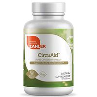 Zahler CircuAid, Blood Circulation Supplement, Supports a Healthy Circulatory System, Certified Kosher, 60 Capsules
