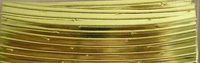 Gold 4" Metallic Twist Ties (Package of 2,000)