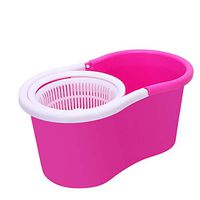 Zebery 360° Spin Mop with Bucket Dual Mop Heads Floor Cleaning System