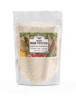 Organic Rice Protein, 10 lb, from Sprouted Whole Brown Rice, Sustainably Sourced, Vegan & Gluten-Free, Cruelty-Free, Alternative to Whey & Soy Protein, Bioavailable, Resealable Bag