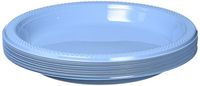 Plastic Plates Powder Blue 20ct 9inch