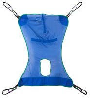 McKesson Mesh Full Body Patient Lift Sling with Commode Opening - Extra Large - 1 Each / Each - 32954401