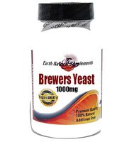 Brewers Yeast 1000mg * 100 Caps 100% Natural - by EarhNaturalSupplements