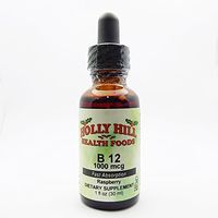 Holly Hill Health Foods, Fast Absorption B-12 1000 MCG, Raspberry, 1 Ounce