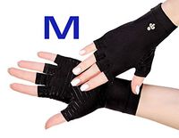 iPerson® Arthritis Gloves Copper Infused Compression Guaranteed to Speed Up Recovery Relieve Symptoms of Arthritis RSI Carpal Tunnel Tendonitis for Men & Women - 1 Pair (Medium)