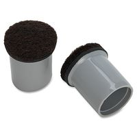 Lorell LLR49323 Replacement Chair Tips with Felt