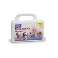 Honeywell 010100-4353L North by Plastic 10 Person General Purpose Portable First Aid Kit, English, 30.68 fl. oz, Plastic, 1" x 1" x 1"