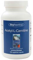 Allergy Research Group - Acetyl-L-Carnitine 500 mg 100 Capsules