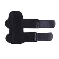 Healifty Finger Splint Finger Support Brace(Black)