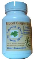 Islands Earth Blood Sugar Lowering Support 120 Ml Herbal Powder Supplement. All Natural Formula. an Islands Earth Original Product.