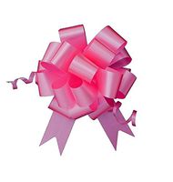 Nicky Bigs Novelties 10-5" Pink Azalea Pull Bow Pew Bows Wedding Decorations Wrap