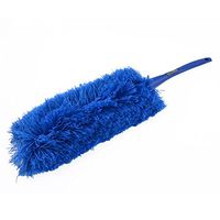 uxcell Plastic Handle Family Office Bookshelf Window Desk Car Dirt Clean Brush Duster Blue