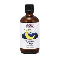 NOW Essential Oils, Peaceful Sleep Oil Blend, 4 -Ounce (4)