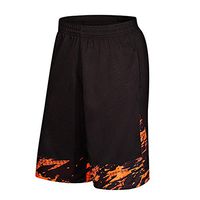 Molyveva Men Short Sport Run Loose Pant Trunks Breathable Fitness Beach Trouser