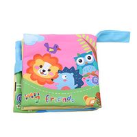 Meolin Animal Cloth Book InfantEarly Development Learning Education Unfold Activity Books