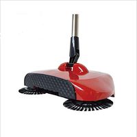 Brush Sweeping Machine Household Cleaner Automatic Push Sweeper Broom Without Electricity, Push Type Hand Push Magic Broom Dustpan Handle Household Cleaning (3)